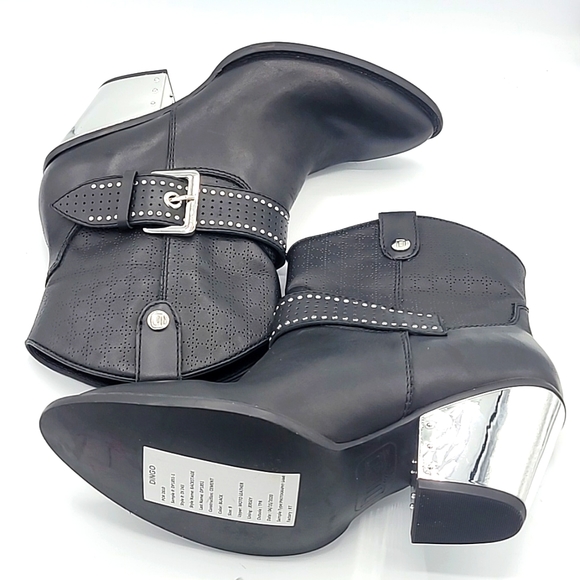 NWOB! Dingo Backstage Leather Western Ankle Boot Women Size 9 Samples Super Rare - Picture 9 of 10